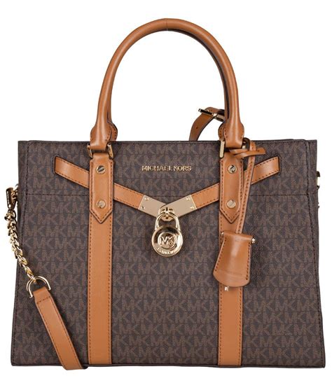 michael kors signature nouveau hamilton large satchel|Michael Kors nouveau Hamilton bag.